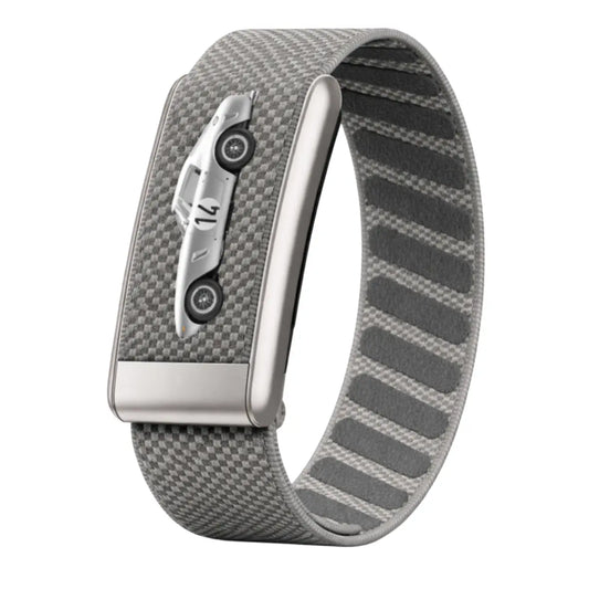 Whoop Strap 4.0 / 5.0 Heritage Grey worn-style perspective
