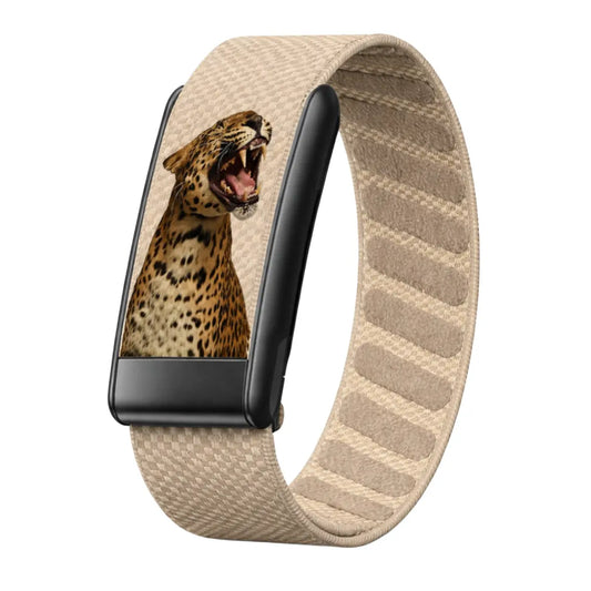 Whoop Strap 4.0 / 5.0 Savanna Camel worn-style perspective