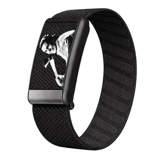 Whoop Strap 4.0 / 5.0 Noir Black worn-style perspective