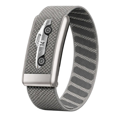 Whoop Strap 4.0 / 5.0 Heritage Grey worn-style perspective