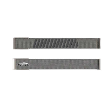 Whoop Strap 4.0 / 5.0 Heritage Grey nylon band flat lay