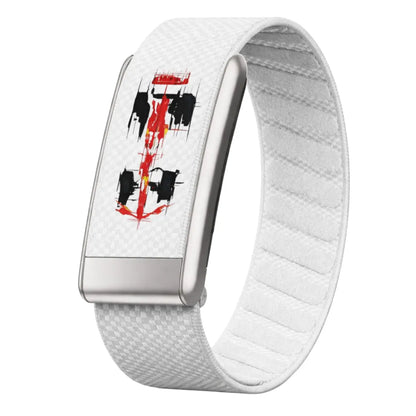 Whoop Strap 4.0 / 5.0 Bolide White  worn-style perspective