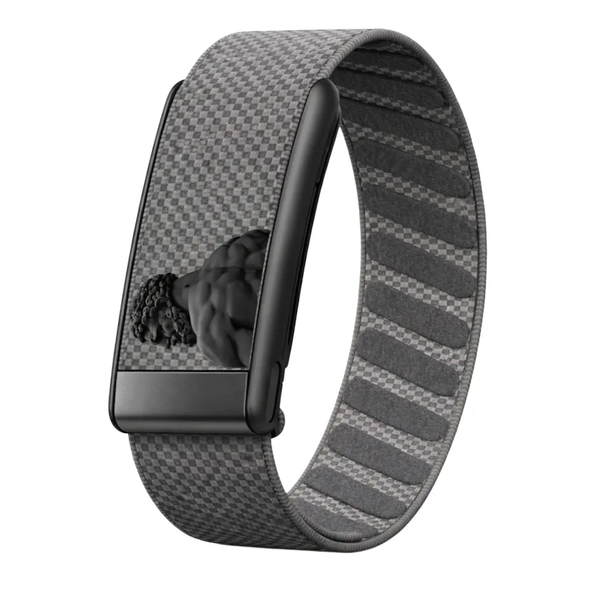 Whoop Strap 4.0 / 5.0 Ionic Grey nylon band flat lay
