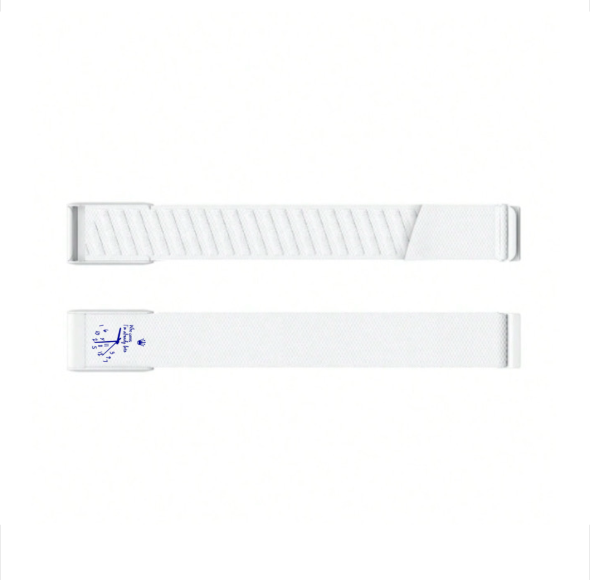 Time Money White | WHOOP Strap 4.0/5.0