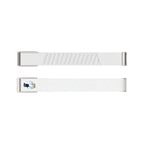 Whoop Strap 4.0 / 5.0  Alpine White nylon band flat lay