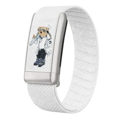 Whoop Strap 4.0 / 5.0  Alpine White worn-style perspective