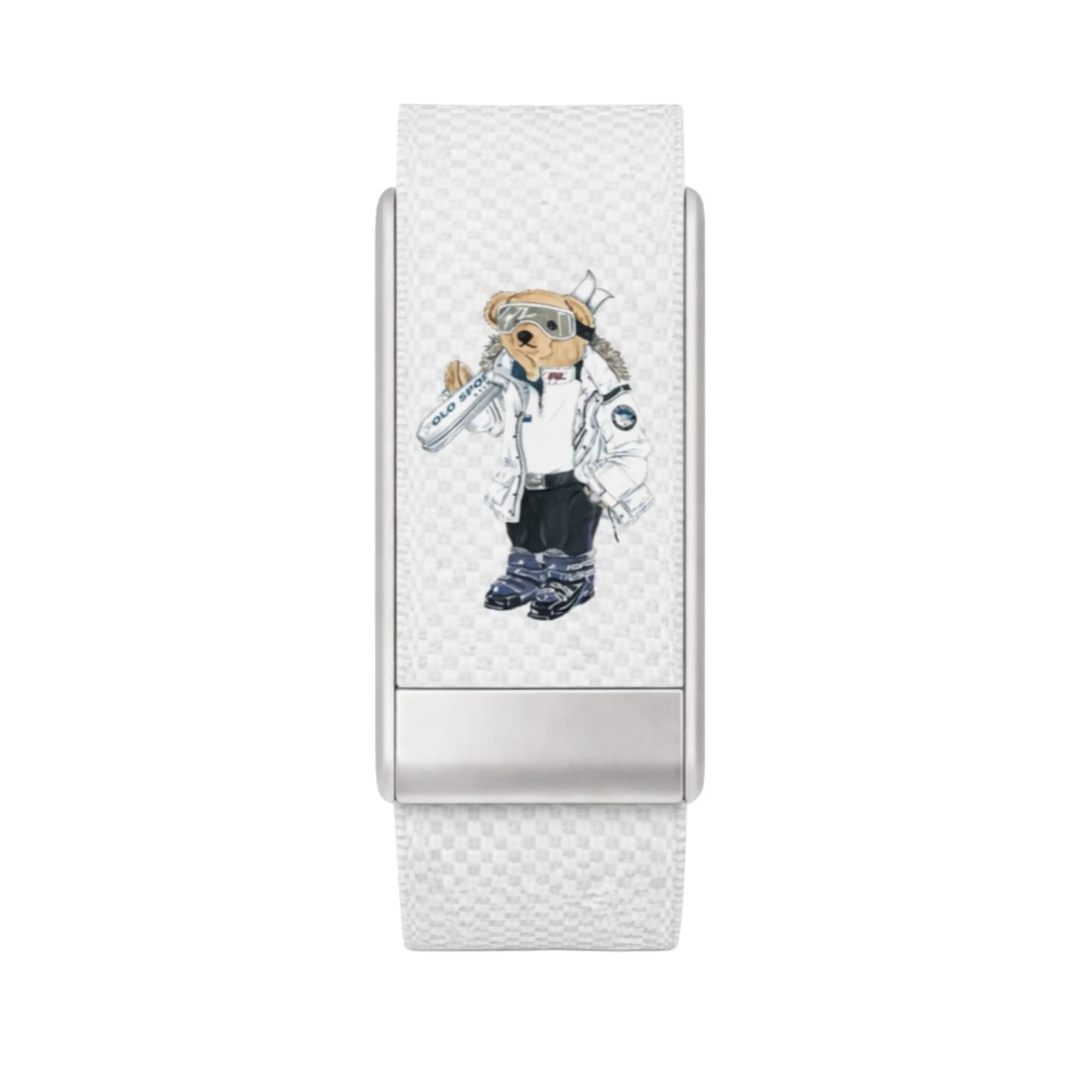 Whoop Strap 4.0 / 5.0 Alpine White – front view