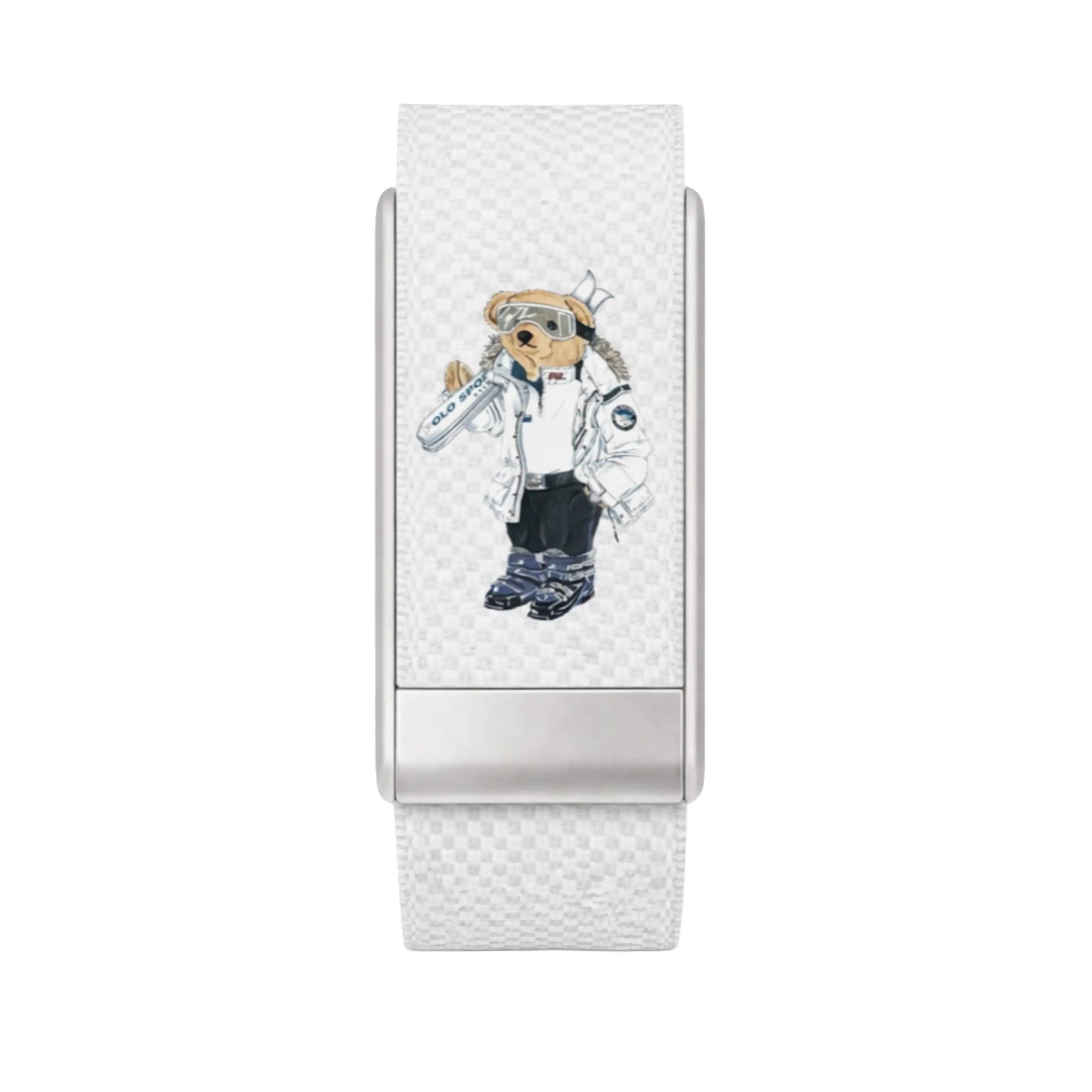 Whoop Strap 4.0 / 5.0 Alpine White – front view