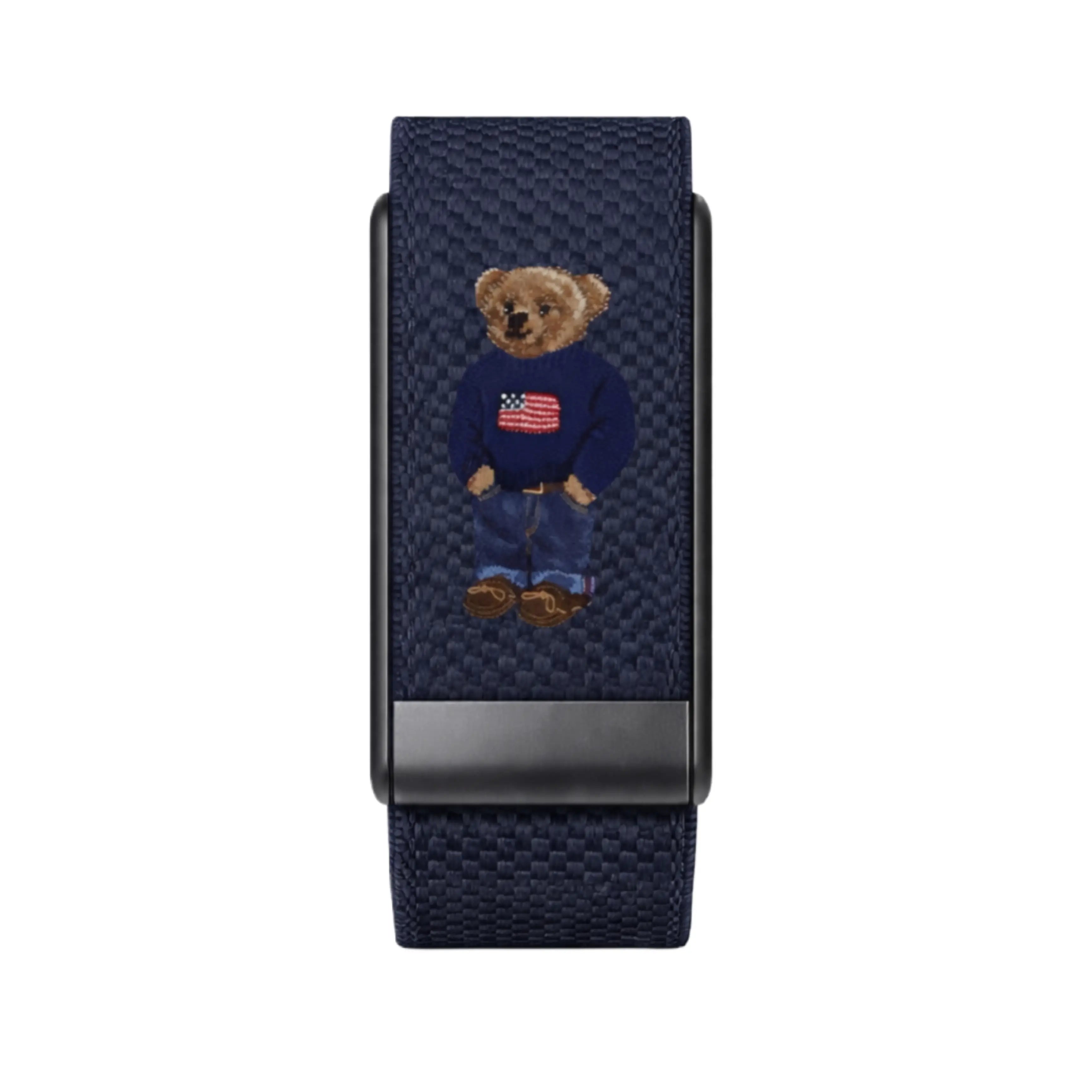 Whoop Strap 4.0 / 5.0 Navy Blue – front view