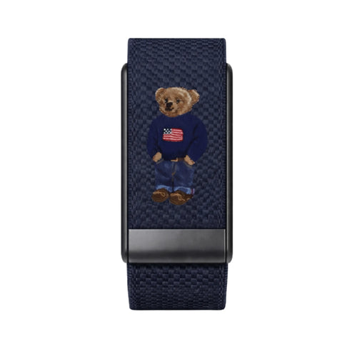 Whoop Strap 4.0 / 5.0 Navy Blue – front view